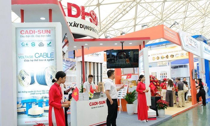CADI-SUN cùng hơn 110 DN, tập đoàn kinh tế hàng đầu tham gia Triển lãm thành tựu đất nước